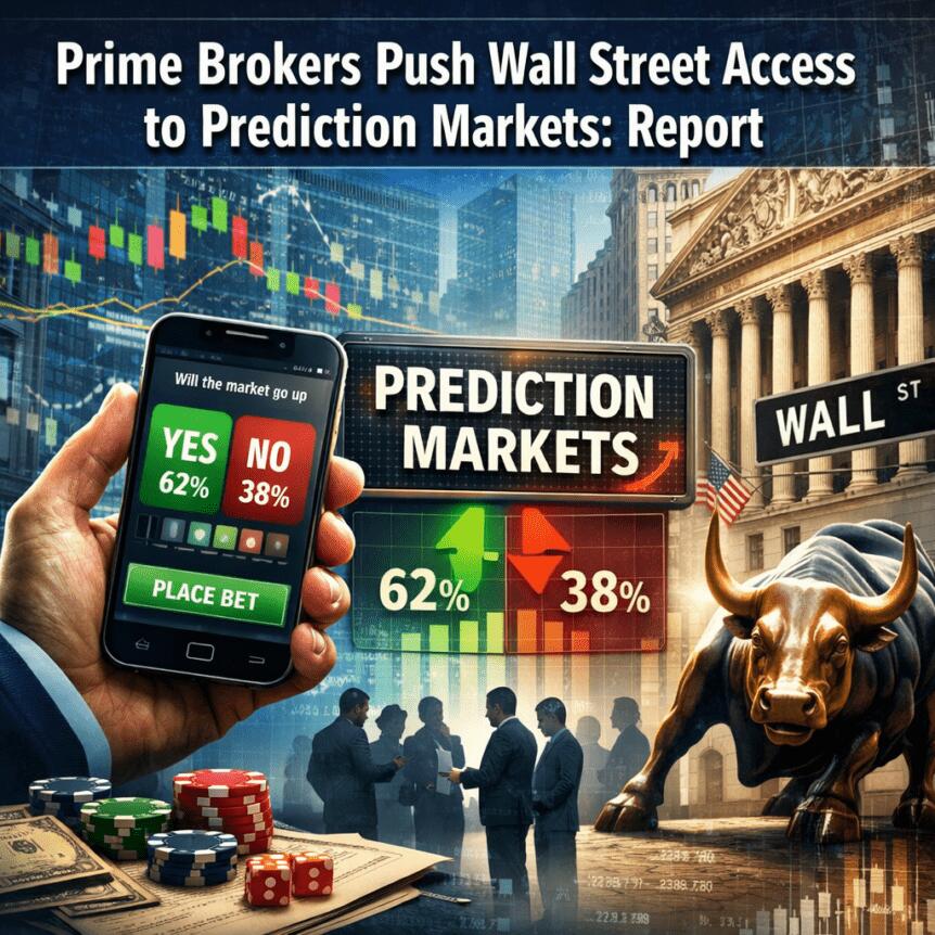 Prime Brokers Push Wall Street Access to Prediction Markets: Report
