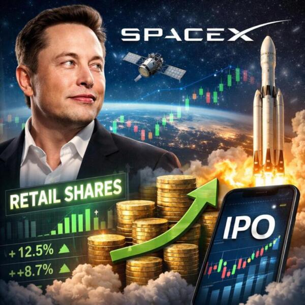 Retail Shares Under Elon Musk Are Increased By The SpaceX IPO Plan retail-shares-under-elon-musk-are-increased-by-the-spacex-ipo-plan
