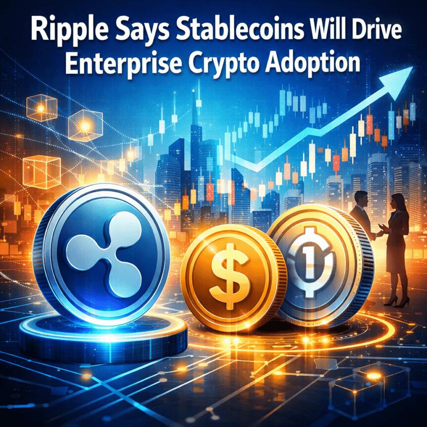 Ripple Says Stablecoins Will Drive Enterprise Crypto Adoption