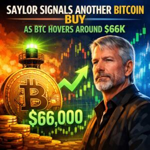 Saylor Signals Another Bitcoin Buy As Btc Hovers Around $66k