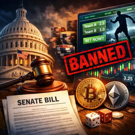 Senate Bill Targets Sports-Betting Ban on Crypto Prediction Markets Senate Bill Targets Sports-Betting Ban On Crypto Prediction Markets