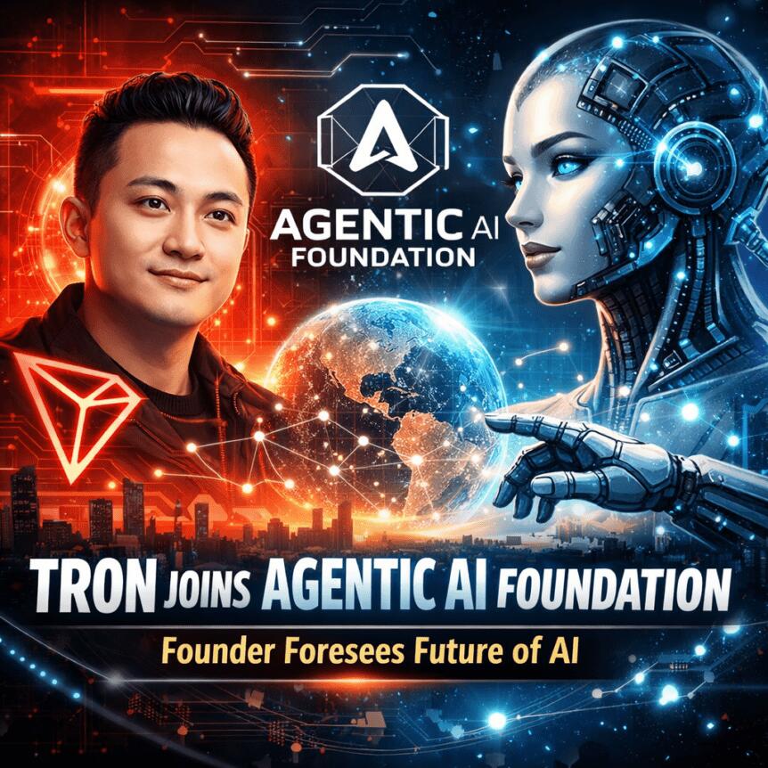 Tron Joins Agentic Ai Foundation; Founder Foresees Future Of Ai