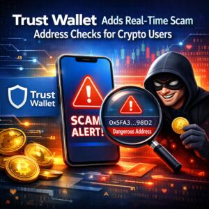Trust Wallet Adds Real-Time Scam Address Checks For Crypto Users