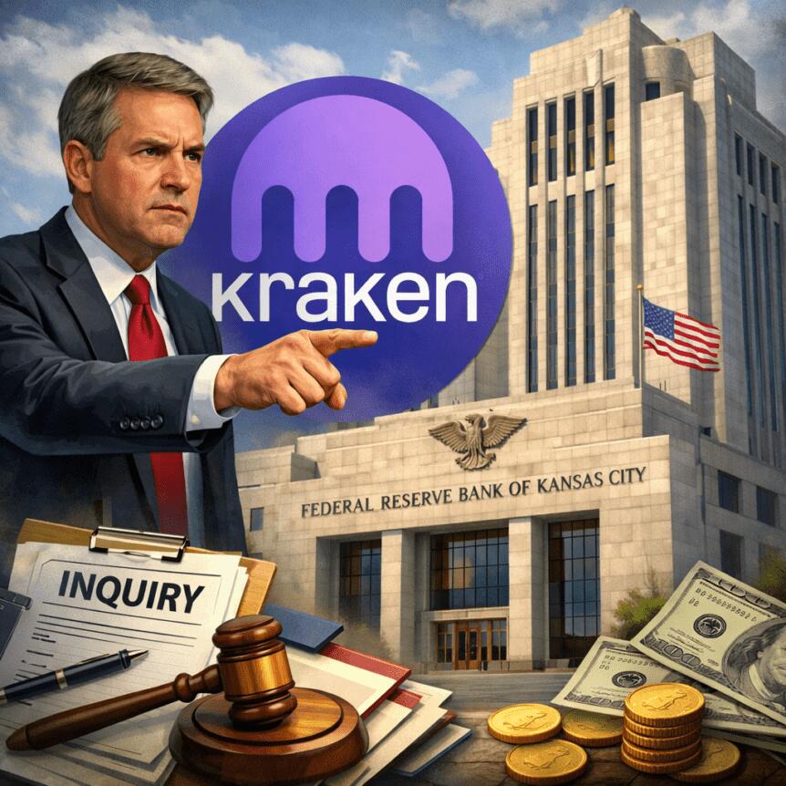 US Lawmaker Presses Kansas Fed on Kraken Master-Account Approval Us Lawmaker Presses Kansas Fed On Kraken Master-Account Approval