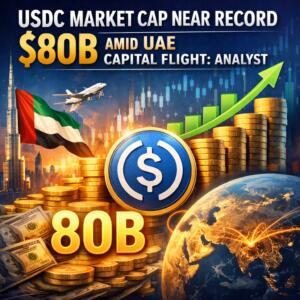 Usdc Market Cap Near Record $80b Amid Uae Capital Flight: Analyst