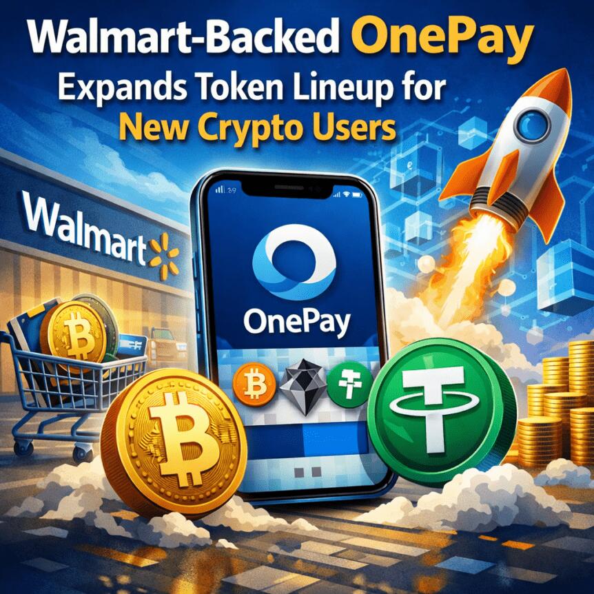 Walmart-Backed OnePay Expands Token Lineup for New Crypto Users Walmart-Backed Onepay Expands Token Lineup For New Crypto Users