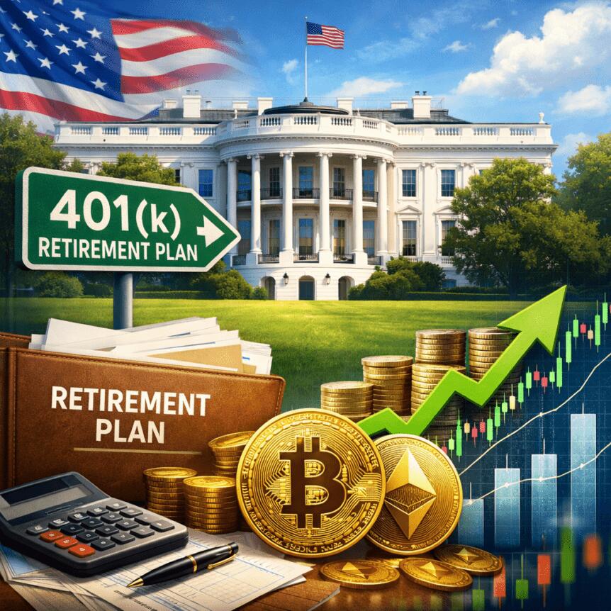 White House Clears Path for Crypto in 401(k) Retirement Plans White House Clears Path For Crypto In 401(K) Retirement Plans