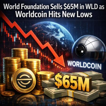 World Foundation Sells $65M in WLD as Worldcoin Hits New Lows World Foundation Sells $65m In Wld As Worldcoin Hits New Lows