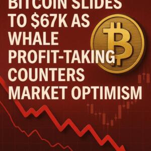 Bitcoin Slides To 67k As Whale Profit Taking Counters Market Optimism
