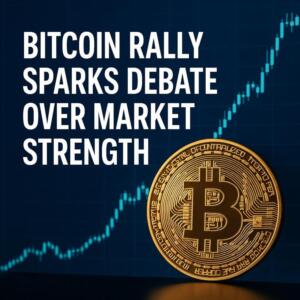 Bitcoin Rally Sparks Debate Over Market Strength