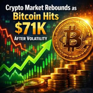 Crypto Market Rebounds as Bitcoin Hits $71K After Volatility Cb 458855 Crypto Market Rebounds As Bitcoin Hits 71k After Volatility