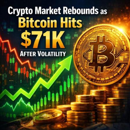 Cb 458855 Crypto Market Rebounds As Bitcoin Hits 71k After Volatility