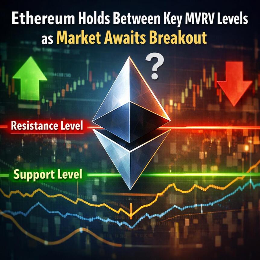 Ethereum Holds Between Key MVRV Levels as Market Awaits Breakout Ethereum Holds Between Key Mvrv Levels As Market Awaits Breakout