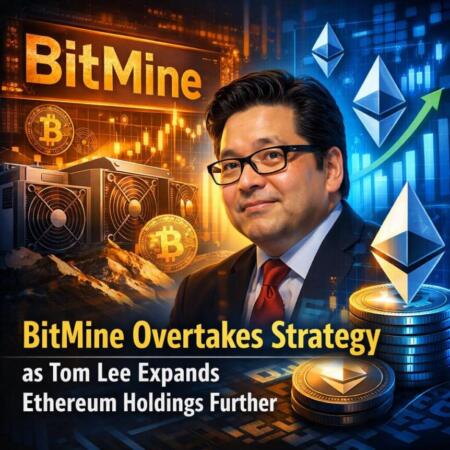 Cb 459020 Bitmine Overtakes Strategy As Tom Lee Expands Ethereum Holdings Further