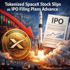 Tokenized SpaceX Stock Slips as IPO Filing Plans Advance Cb 459096 Tokenized Spacex Stock Slips As Ipo Filing Plans Advance