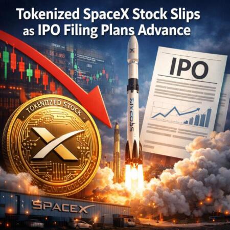 Tokenized SpaceX Stock Slips as IPO Filing Plans Advance Cb 459096 Tokenized Spacex Stock Slips As Ipo Filing Plans Advance