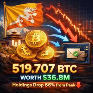 Bhutan Shifts 519.707 BTC Worth $36.8M to External Addresses as Holdings Drop 66% from Peak Cb 459118 Bhutan Shifts 519 707 Btc Worth 36 8m To External Addresses As Holdings Drop 66