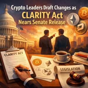 Crypto Leaders Draft Changes as CLARITY Act Nears Senate Release Cb 459182 Crypto Leaders Draft Changes As Clarity Act Nears Senate Release