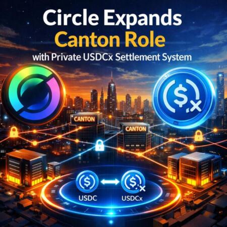 Circle Expands Canton Role with Private USDCx Settlement System Cb 459343 Circle Expands Canton Role With Private Usdcx Settlement System