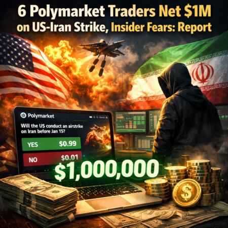 6 Polymarket traders net $1M on US-Iran strike, insider fears: Report 6 Polymarket Traders Net $1m On Us-Iran Strike, Insider Fears: Report