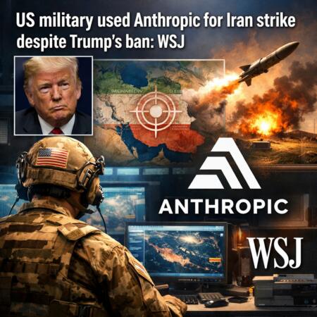 US military used Anthropic for Iran strike despite Trump’s ban: WSJ Us Military Used Anthropic For Iran Strike Despite Trump's Ban: Wsj