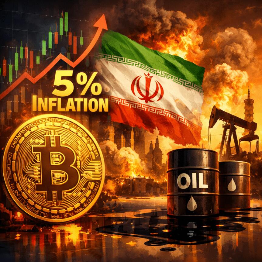 Bitcoin Eyes Iran Reactions as Oil Triggers 5% US Inflation Forecast Bitcoin Eyes Iran Reactions As Oil Triggers 5% Us Inflation Forecast