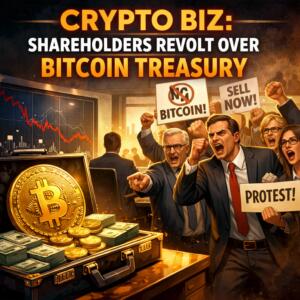 Crypto Biz: Shareholders Revolt Over Bitcoin Treasury