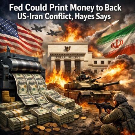 Fed Could Print Money to Back US-Iran Conflict, Hayes Says Fed Could Print Money To Back Us-Iran Conflict, Hayes Says