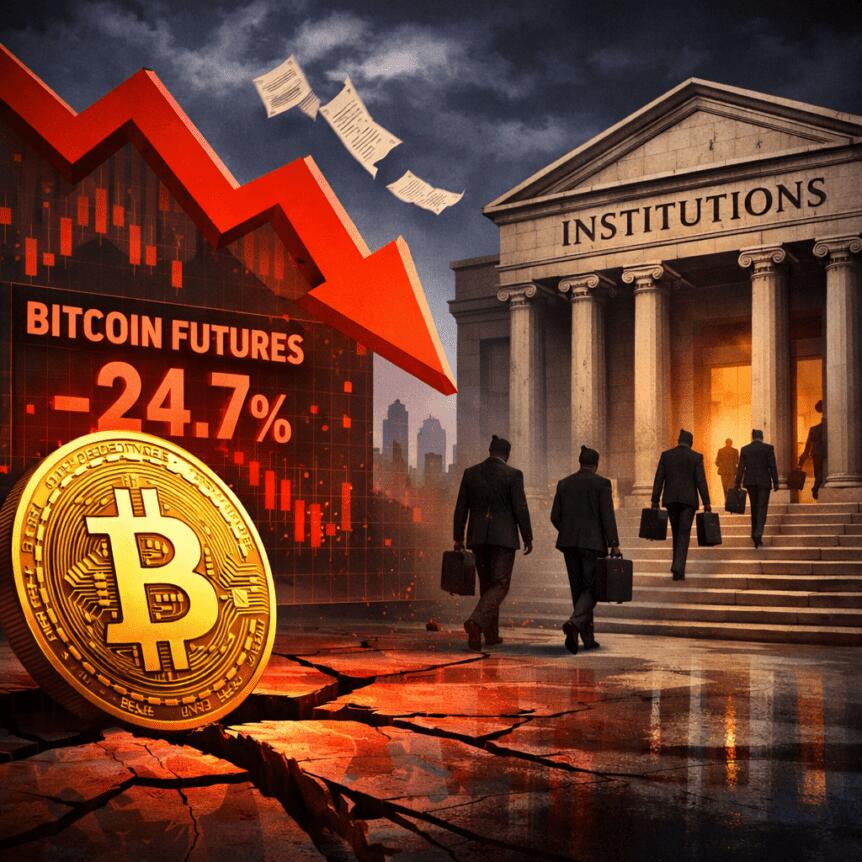 Bitcoin futures demand sinks to 2024 lows: Are institutions exiting?