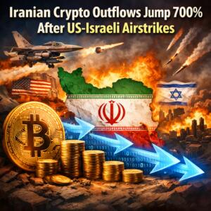 Iranian Crypto Outflows Jump 700% After US-Israeli Airstrikes Iranian Crypto Outflows Jump 700% After Us-Israeli Airstrikes