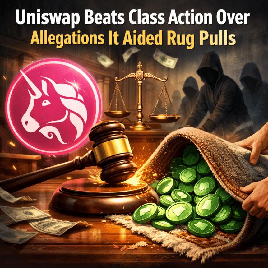 Uniswap Beats Class Action Over Allegations It Aided Rug Pulls Uniswap Beats Class Action Over Allegations It Aided Rug Pulls