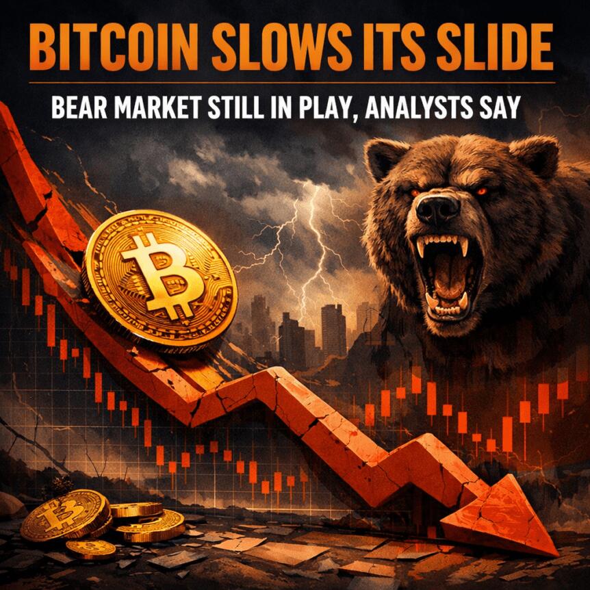 Bitcoin Slows Its Slide, Bear Market Still In Play, Analysts Say
