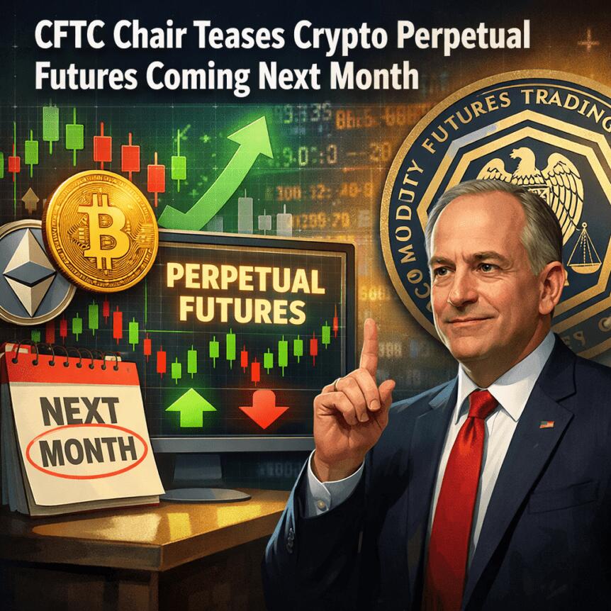 Președintele CFTC anunță futures perpetuale cripto în luna viitoare