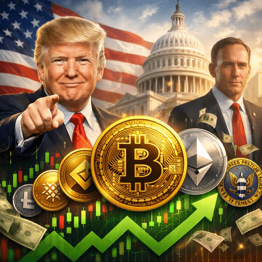 Crypto Stocks Rally As Trump And Regulators Push Pro-Crypto Agenda