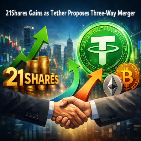 21shares Gains As Tether Proposes Three-Way Merger