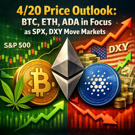 4/20 Price Outlook: Btc, Eth, Ada In Focus As Spx, Dxy Move Markets