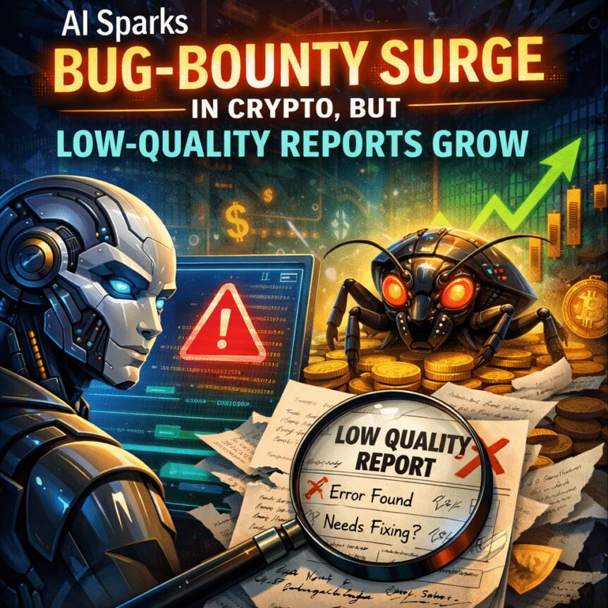AI Sparks Bug-Bounty Surge in Crypto, but Low-Quality Reports Grow