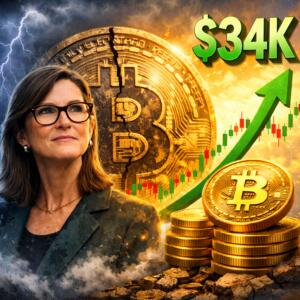 Ark's Cathie Wood: Bitcoin Weathered 85% Drawdown, Eyes $34k