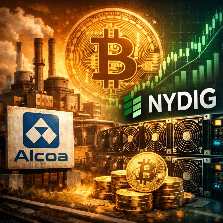 Alcoa To Sell Dormant Smelter To Nydig, Signaling Bitcoin Mining
