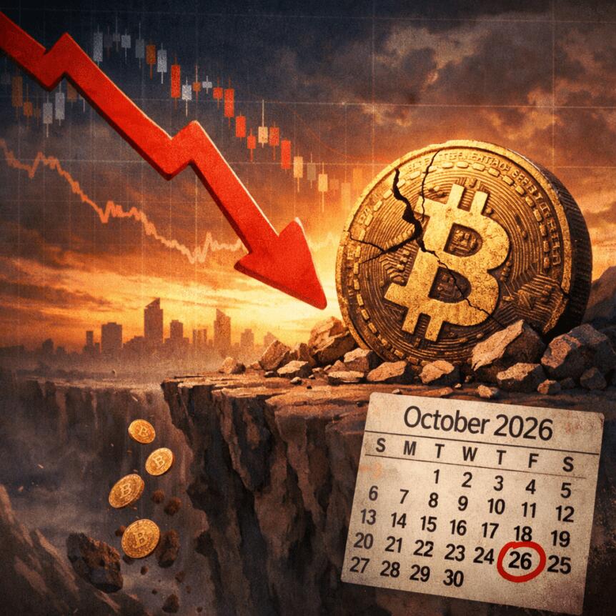 Analyst Forecasts Bitcoin Decline, Bottom Seen In October 2026