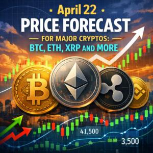 April 22 Price Forecast For Major Cryptos: Btc, Eth, Xrp And More
