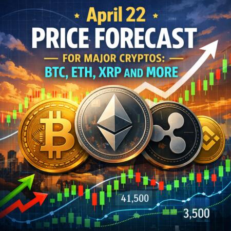 April 22 Price Forecast For Major Cryptos: Btc, Eth, Xrp And More