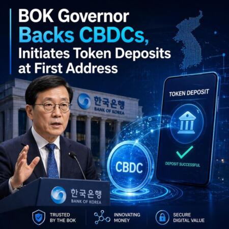BOK Governor Backs CBDCs, Initiates Token Deposits at First Address