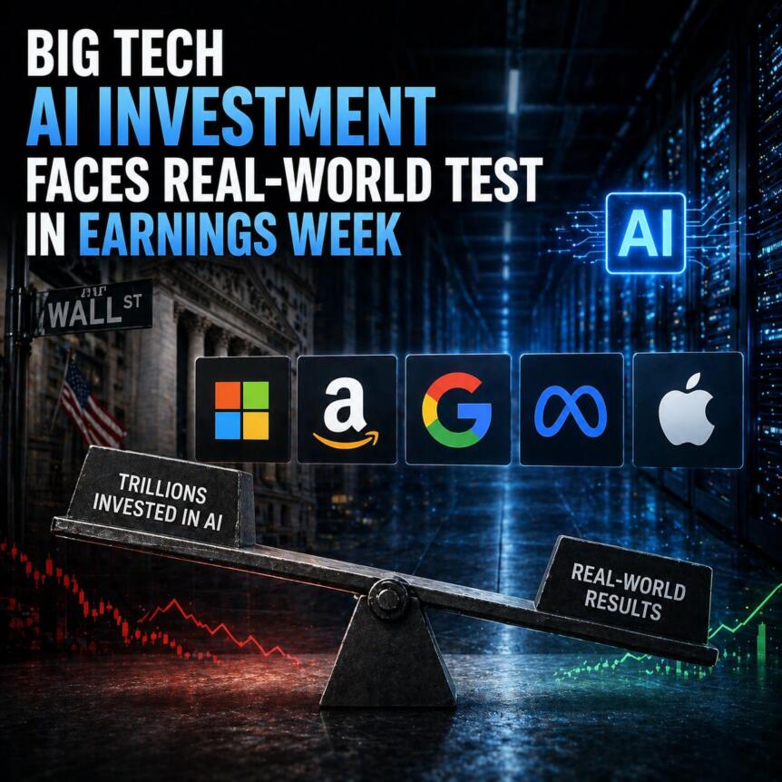 Big Tech Ai Investment Faces Real-World Test In Earnings Week