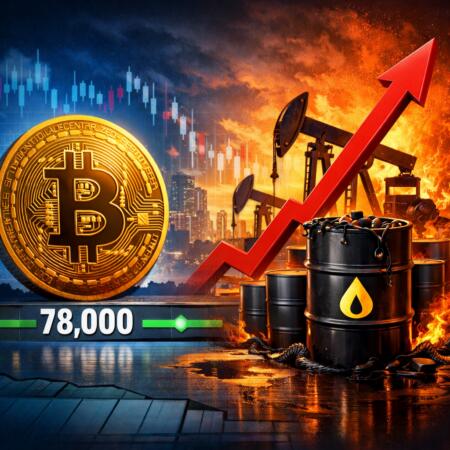 Bitcoin Flat At $78k As Oil Rally Threatens Risk-Asset Squeeze