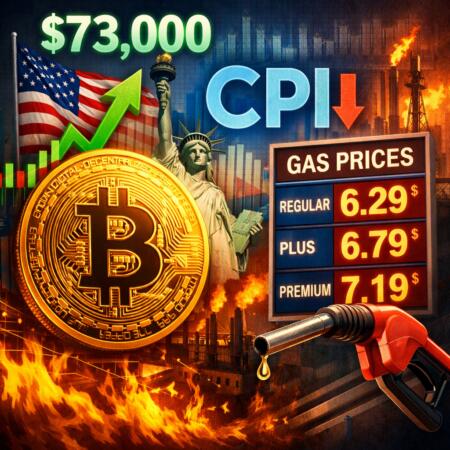 Bitcoin Hits $73k As Us Cpi Data Cools, Gas Prices Hit 60-Year High