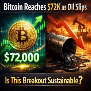 Bitcoin Reaches $72k As Oil Slips; Is This Breakout Sustainable?
