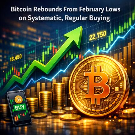Bitcoin Rebounds From February Lows On Systematic, Regular Buying