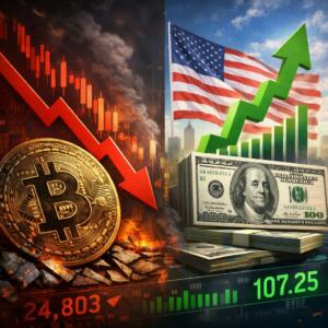 Bitcoin Hits New Lows As Usd Climbs To Its Highest Since Mid-2025
