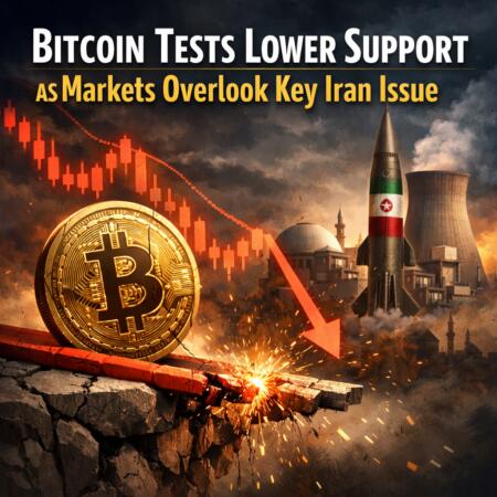 Bitcoin tests lower support as markets overlook key Iran issue Bitcoin Tests Lower Support As Markets Overlook Key Iran Issue